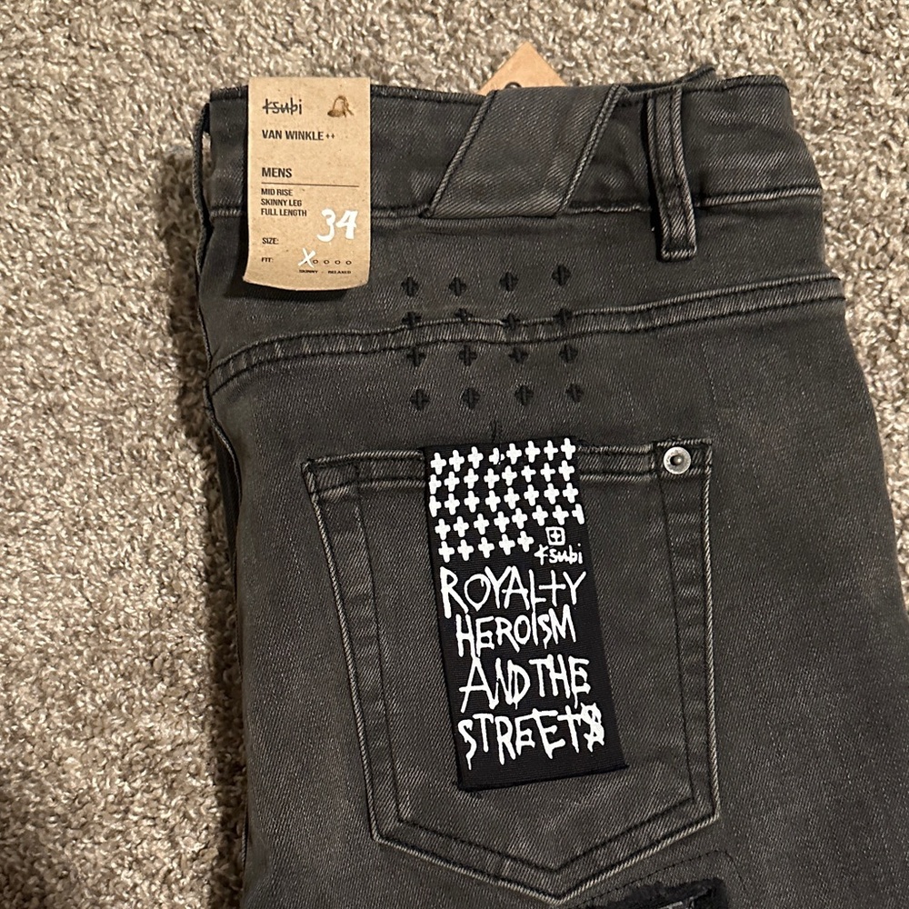 Ksubi Charcoal Denim Pants